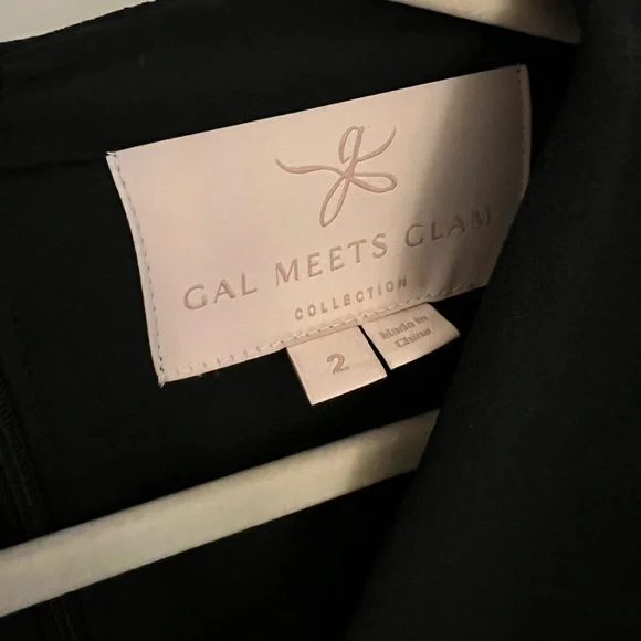 Gal Meets Glam Black Dress - Picture 2 of 2